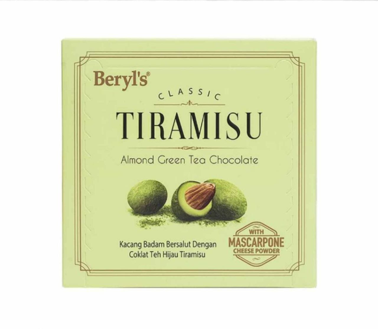 Classic Tiramisu Green Tea Almond 50g